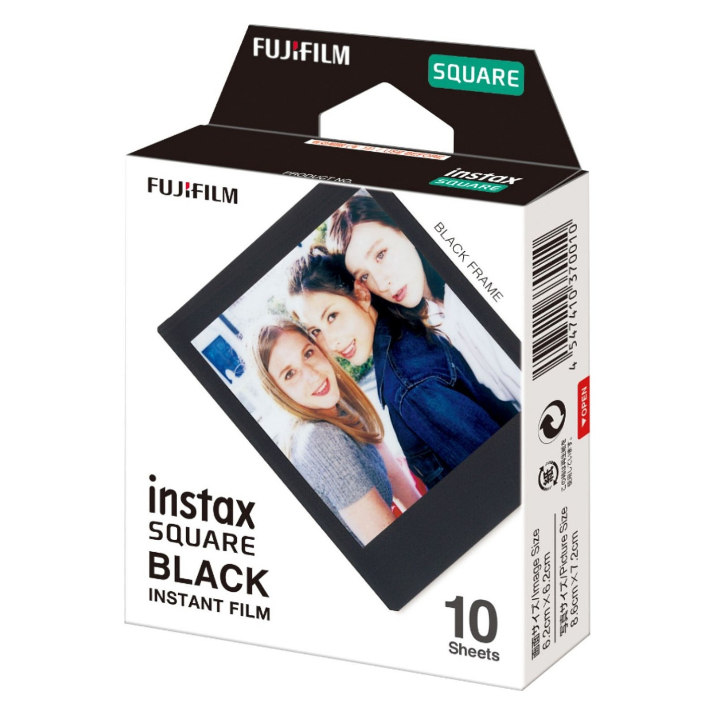 1 Fujifilm Instax Square Film Black Frame — Buy in Cyprus with Fast Delivery