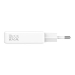 4smarts Netzladegert PDPlug Slim Dual 65W GaN 2C. wei — Buy in Cyprus with Fast Delivery