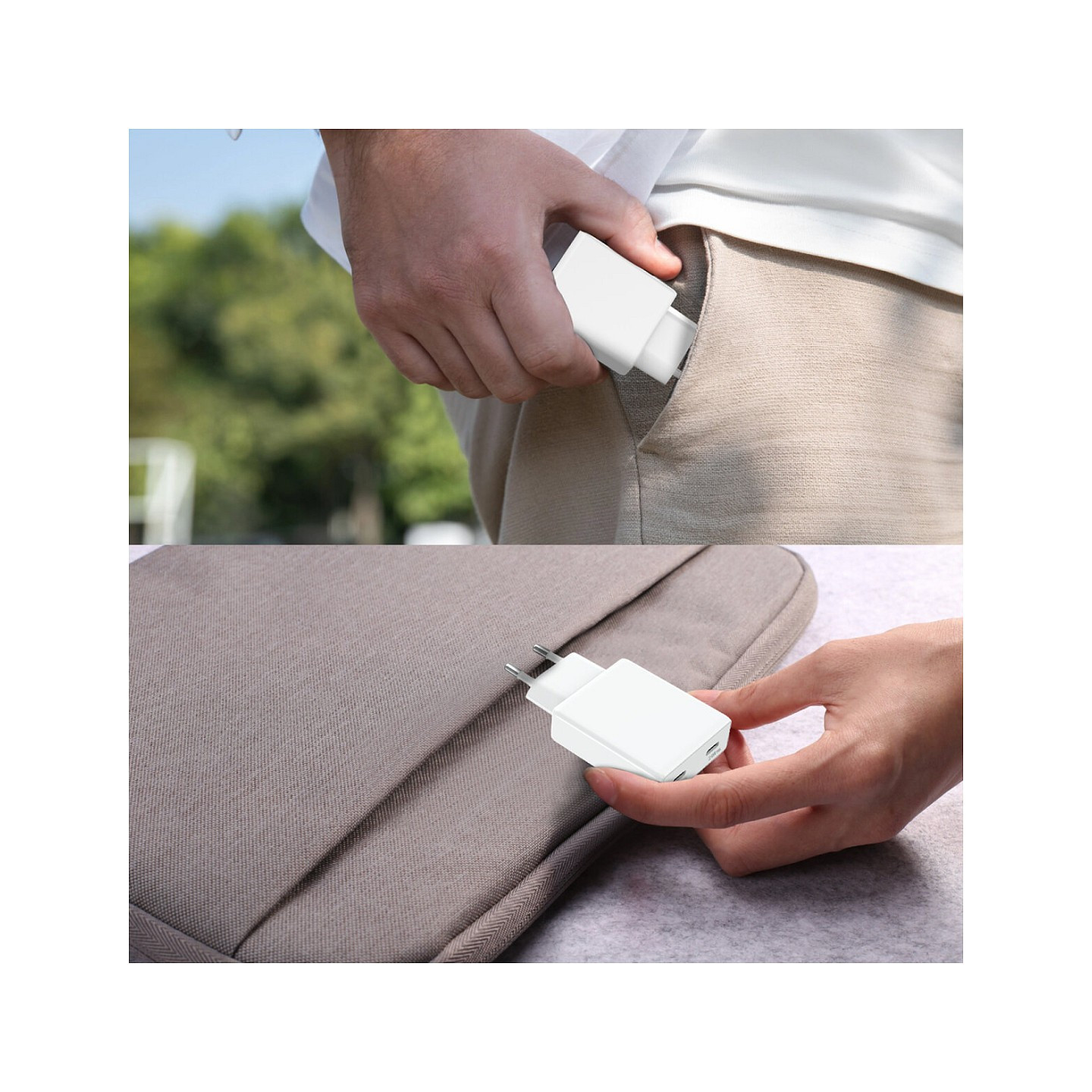 4smarts Netzladegert PDPlug Slim Dual 65W GaN 2C. wei — Buy in Cyprus with Fast Delivery