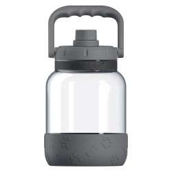 Asobu - The Barkley Dog Bowl - Tritanflasche 1.5 Liter mit Hundenapf grau — Buy in Cyprus with Fast Delivery