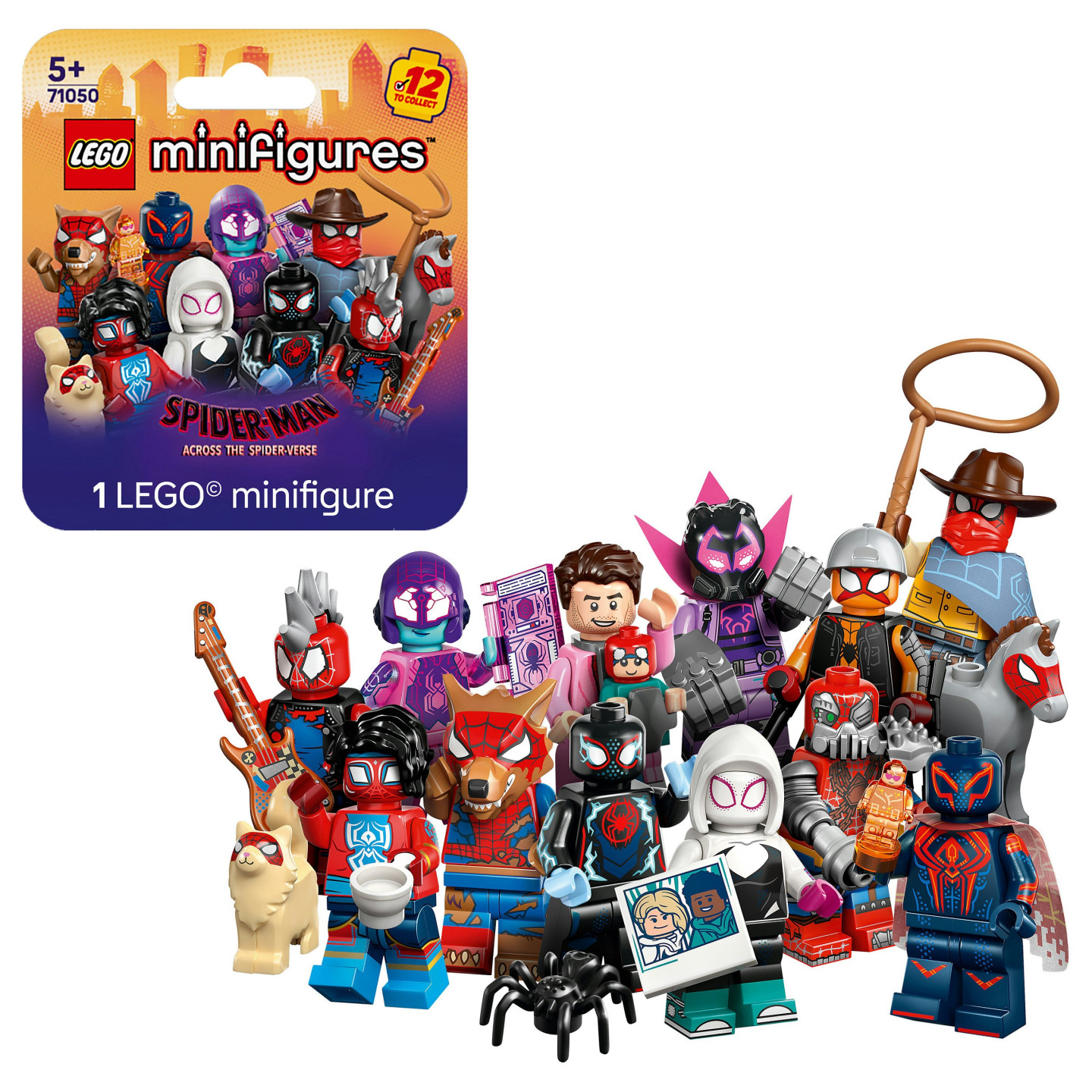 LEGO 71050 Minifigures Spider Man: Across the Spider-Verse (sortierter Artikel. eine Figur) — Buy in Cyprus with Fast Delivery