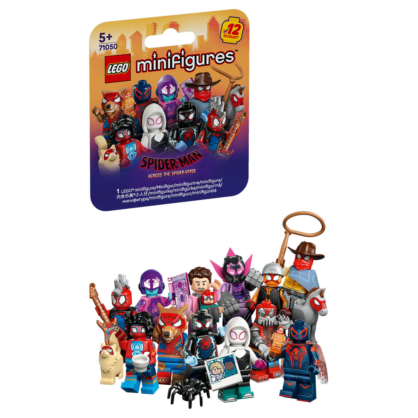 LEGO 71050 Minifigures Spider Man: Across the Spider-Verse (sortierter Artikel. eine Figur) — Buy in Cyprus with Fast Delivery