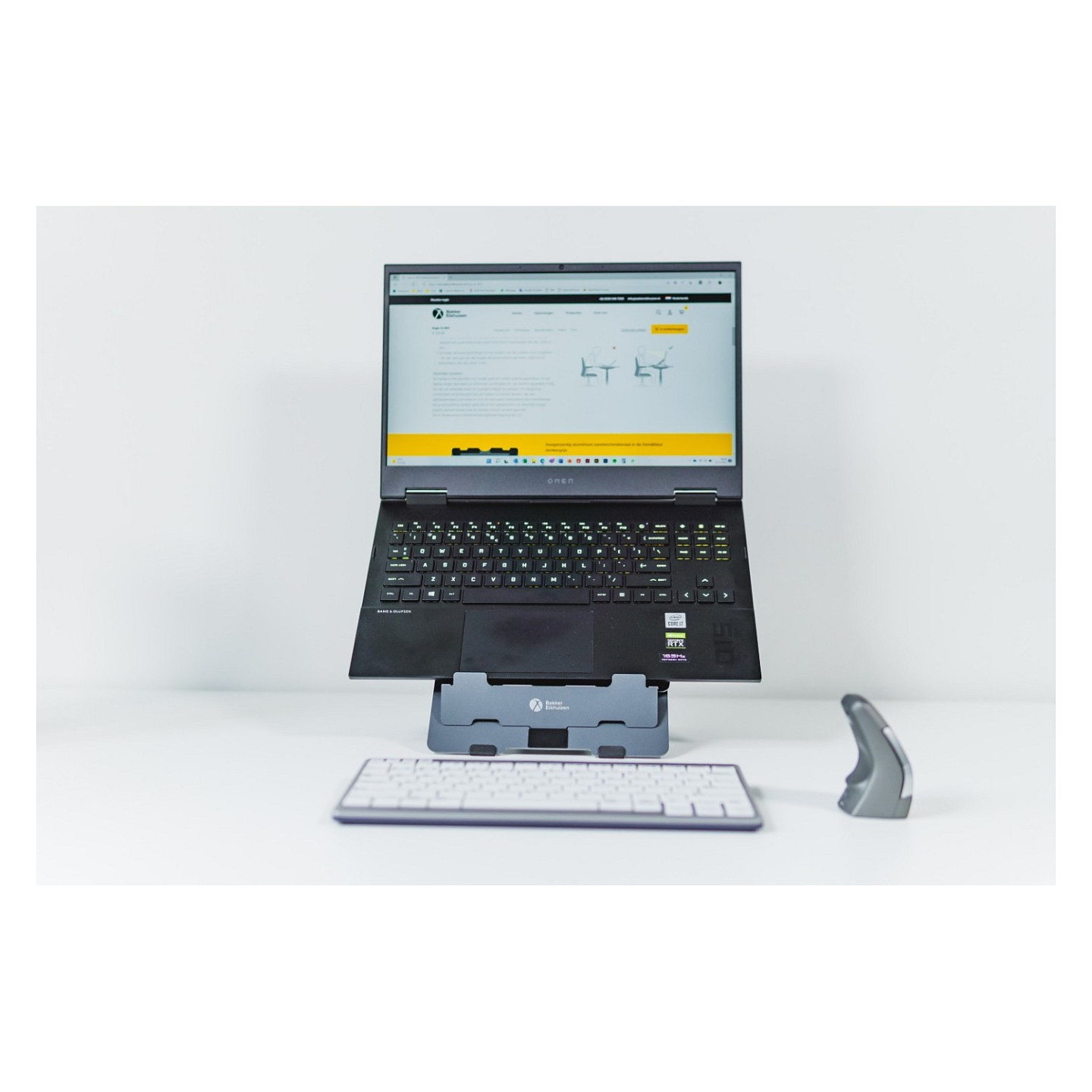 Bakker Elkhuizen Laptop und Tablet Halterung FlexTop 170 Dark Grey — Buy in Cyprus with Fast Delivery