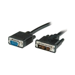 DVI KABEL DVI(12+5)-VGA 5M — Buy in Cyprus with Fast Delivery