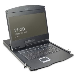 Digitus 19' LCD KVM Konsole. 16-Port CAT5. deutsche Tastatur — Buy in Cyprus with Fast Delivery