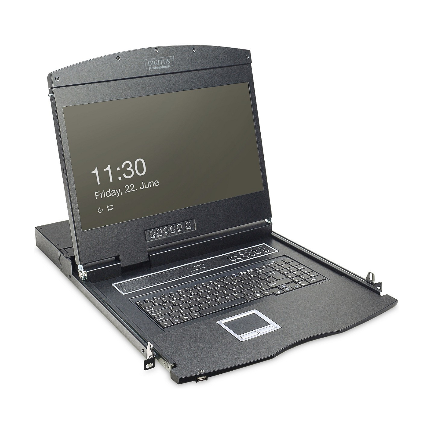 Digitus 19' LCD KVM Konsole. 16-Port CAT5. deutsche Tastatur — Buy in Cyprus with Fast Delivery