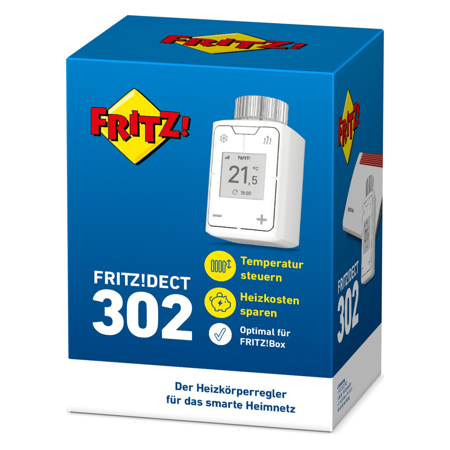AVM FRITZ!DECT 302 Weiß Thermostat — Buy in Cyprus with Fast Delivery