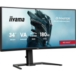 Buy iiyama G-MASTER GCB3484WQSU - 34-inch UWQHD Curved 1500R - 3440x1440, 180Hz,... in Cyprus, Nicosia, Limassol, Larnaka, Pafos