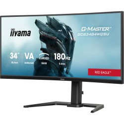 Buy iiyama G-MASTER GCB3484WQSU - 34-inch UWQHD Curved 1500R - 3440x1440, 180Hz,... in Cyprus, Nicosia, Limassol, Larnaka, Pafos