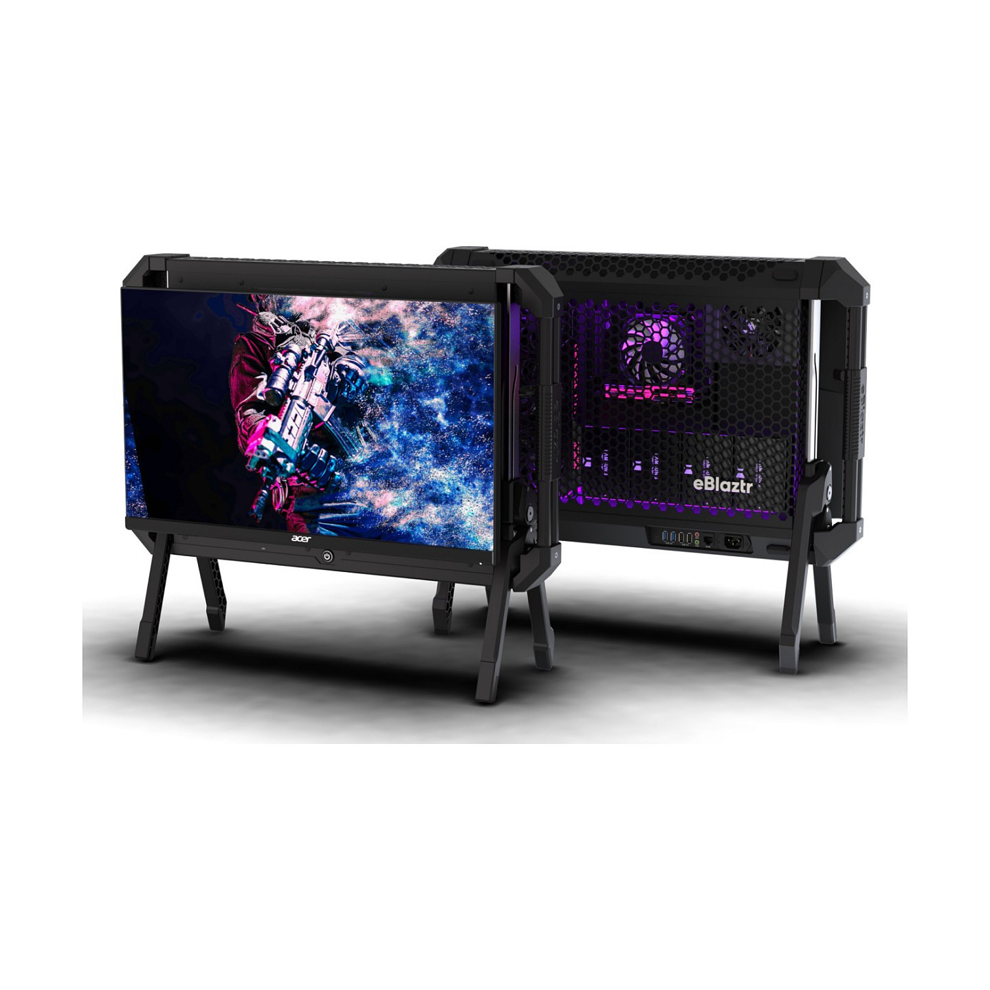 eBlaztr Portable Gaming Desktop Black — Buy in Cyprus with Fast Delivery
