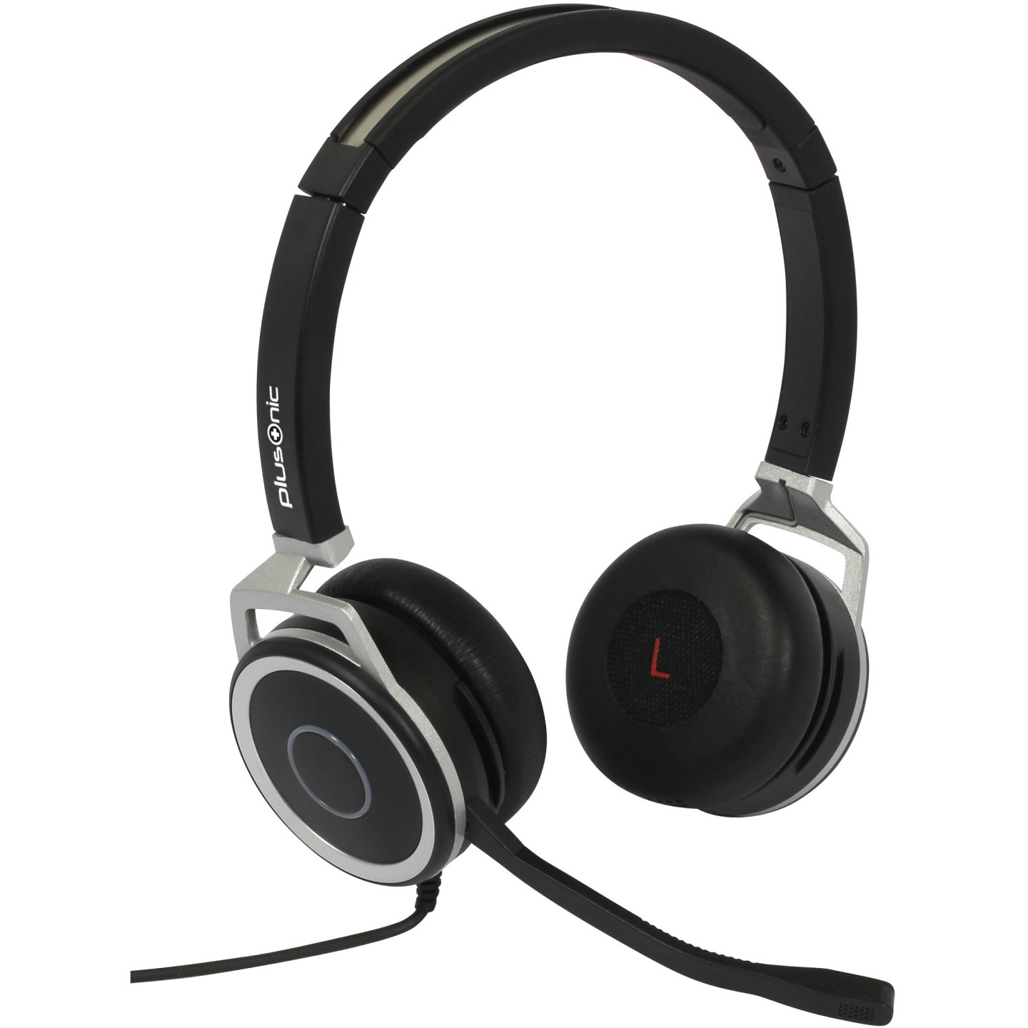 Plusonic Dual Business Headset 15.2P USB & 3.5mm Klinke — Buy in Cyprus with Fast Delivery