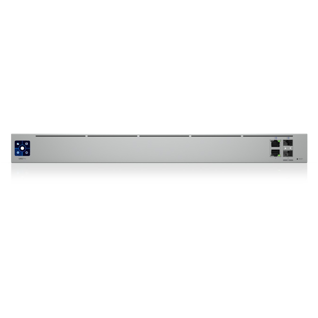 Ubiquiti UniFi Next-Generation Gateway Pro - UXG-Pro - 1U Rack, Aluminum, 2GB RAM, 1.7GHz CPU, 2x GbE LAN