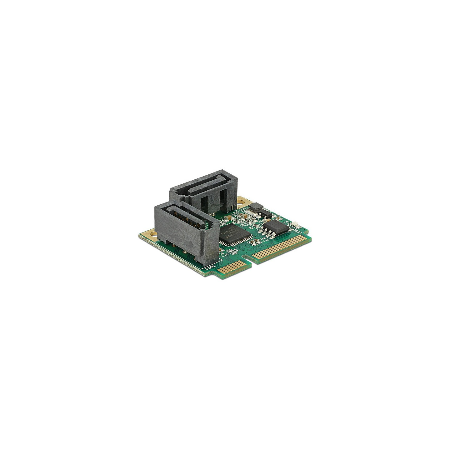 Mini PCIe I O PCIe half size 2 x SATA 6 Gb s — Buy in Cyprus with Fast Delivery