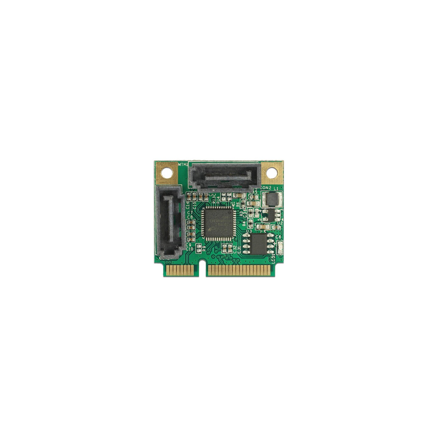 Mini PCIe I O PCIe half size 2 x SATA 6 Gb s — Buy in Cyprus with Fast Delivery