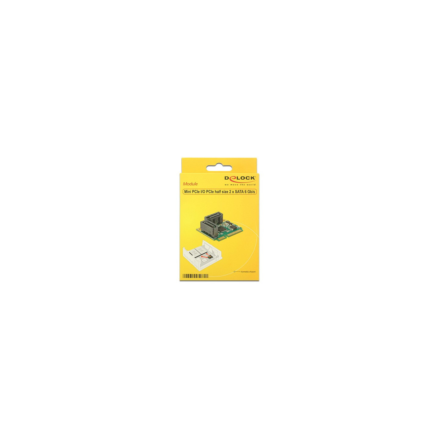 Mini PCIe I O PCIe half size 2 x SATA 6 Gb s — Buy in Cyprus with Fast Delivery