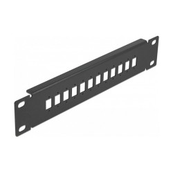 Delock 10? LWL Patchpanel 12 Port für SC Simplex LC Duplex 1 HE schwarz — Buy in Cyprus with Fast Delivery