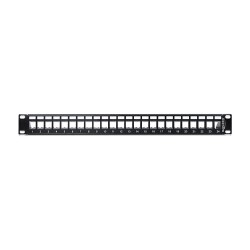 Patchpanel Delock 1HE 24 Keystone Ports — Buy in Cyprus with Fast Delivery