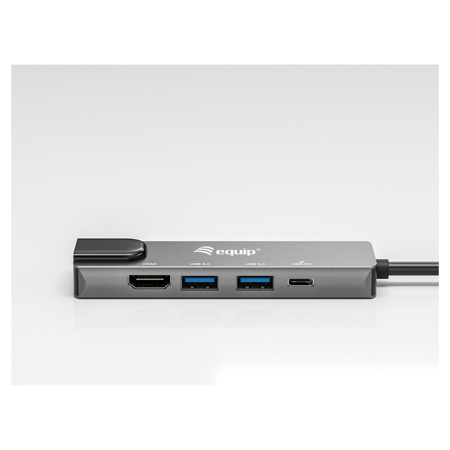 Equip Dock USB-C- to HDMI.2xUSB3.0.GbE.100WPD 25cm si — Buy in Cyprus with Fast Delivery
