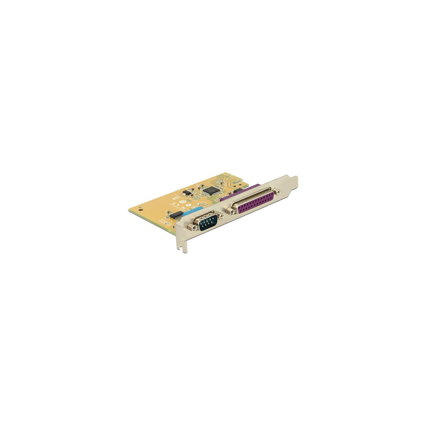 Delock PCI Express x1 Karte zu 1 x Seriell + 1 x Parallel — Buy in Cyprus with Fast Delivery