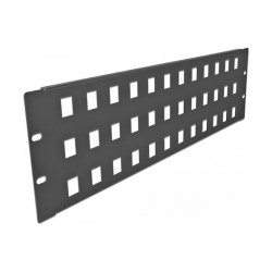 Delock 19? Keystone Patchpanel 48 Port 3 HE schwarz — Buy in Cyprus with Fast Delivery