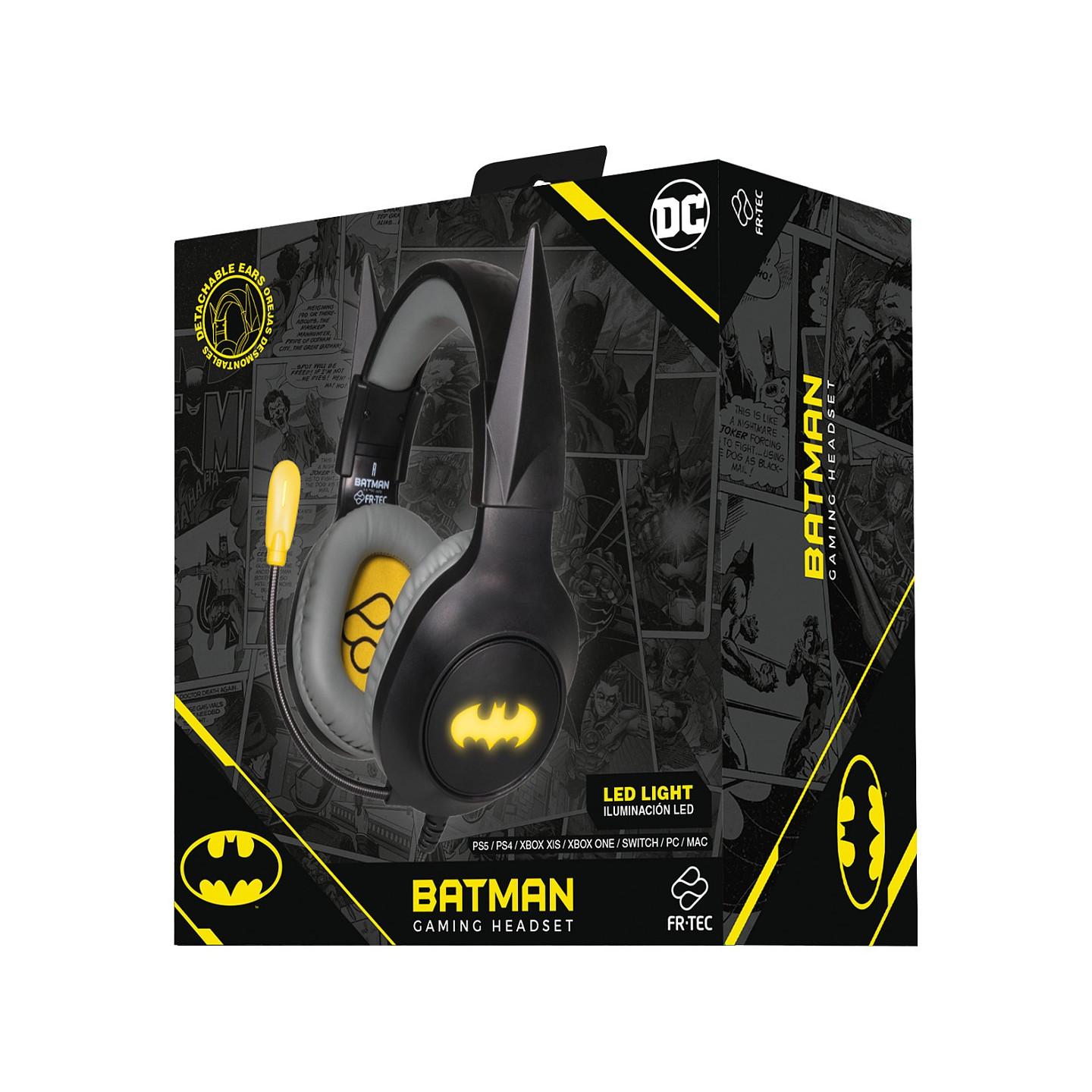 Blade Gaming Headset DC Batman inkl LED Licht — Buy in Cyprus with Fast Delivery