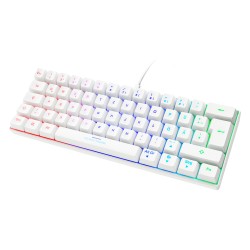 Deltaco Gaming Tastatur USB. RGB. weiß — Buy in Cyprus with Fast Delivery
