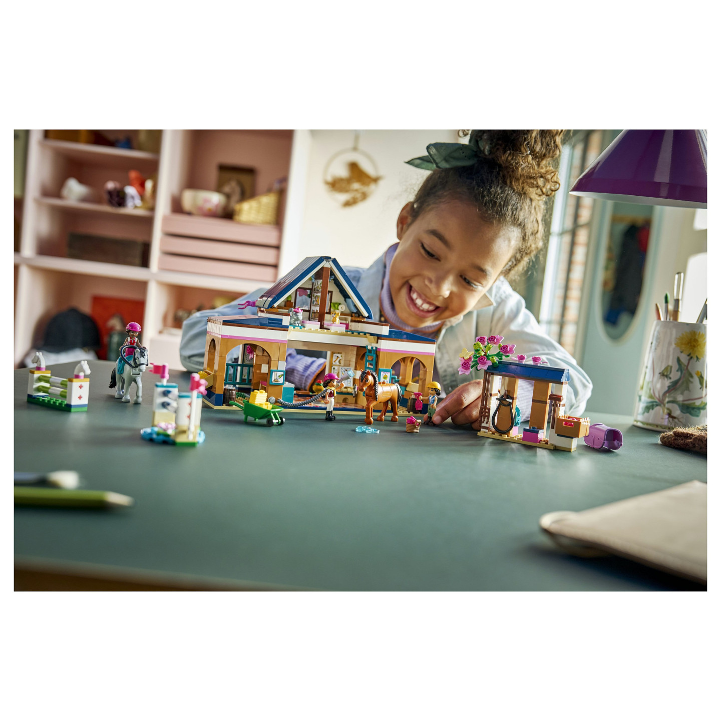 LEGO 42688 Friends Pferdestall und Reitschule — Buy in Cyprus with Fast Delivery