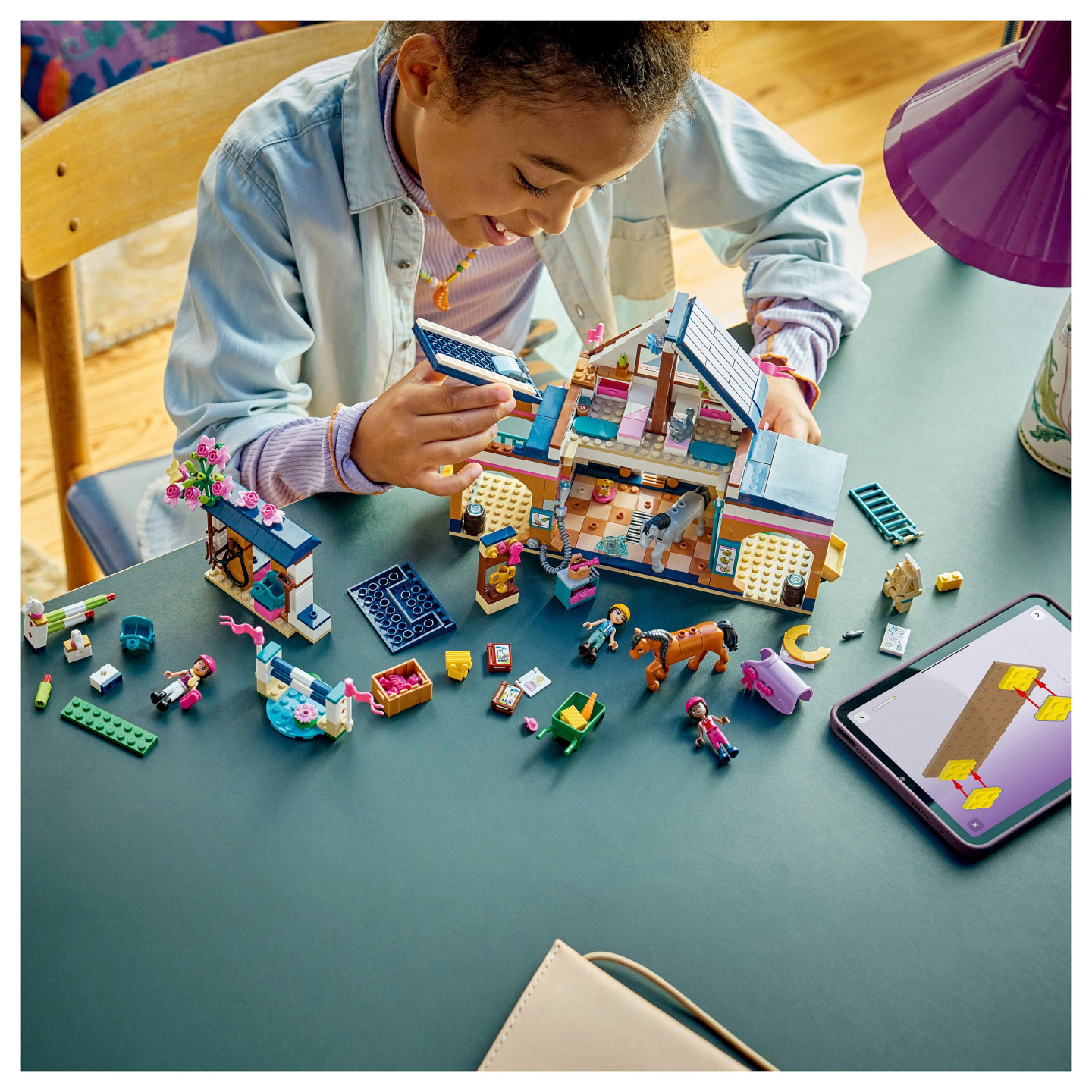 LEGO 42688 Friends Pferdestall und Reitschule — Buy in Cyprus with Fast Delivery