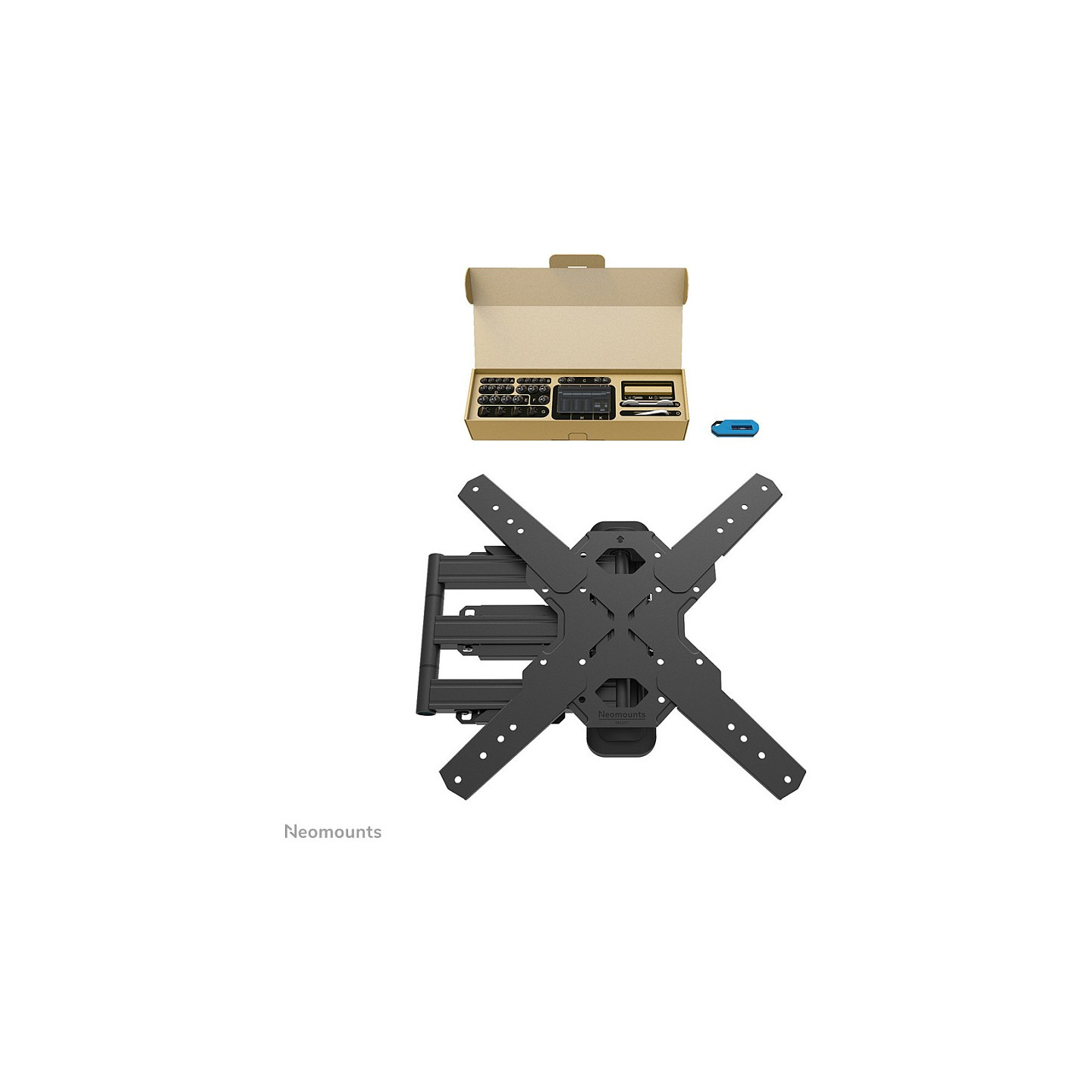 Wandhalterung. voll beweglich. für 32-65' Bildschirme 40KG WL40S-850BL14 Neomounts — Buy in Cyprus with Fast Delivery
