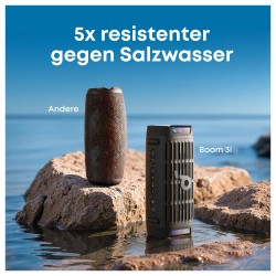 ANKER Soundcore Boom 3i black robuster Outdoor Bluetooth Lautsprecher IP68 50W BassUp 16h Spielzeit Lichtshow TWS-Stereo