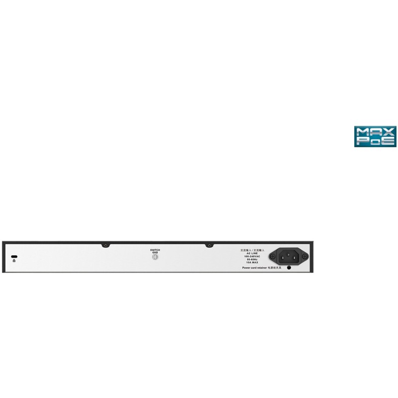 Buy D-Link 24-Port Gigabit PoE+ Switch - Unmanaged - 24x RJ45 Gigabit + 2x Combo... in Cyprus, Nicosia, Limassol, Larnaka, Pafos