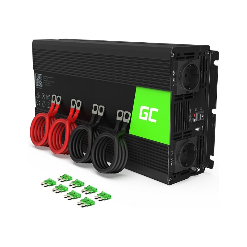 Green Cell Spannungswandler Power Inverter 12V to 230V 3000 6000W — Buy in Cyprus with Fast Delivery