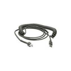 Zebra USB 2.8m Verbindungskabel für Barcodescanner gedreht — Buy in Cyprus with Fast Delivery