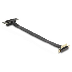 Riser Karte PCI Express x1 Stecker 90° gewinkelt zu x1 Slot 90° gewinkelt mit Kabel 30 cm — Buy in Cyprus with Fast Delivery