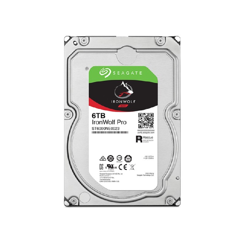 Buy Seagate IronWolf Pro - ST6000NT001 - 6TB 7200RPM 256MB Cache 3.5-inch NAS HDD in Cyprus, Nicosia, Limassol, Larnaka, Pafos