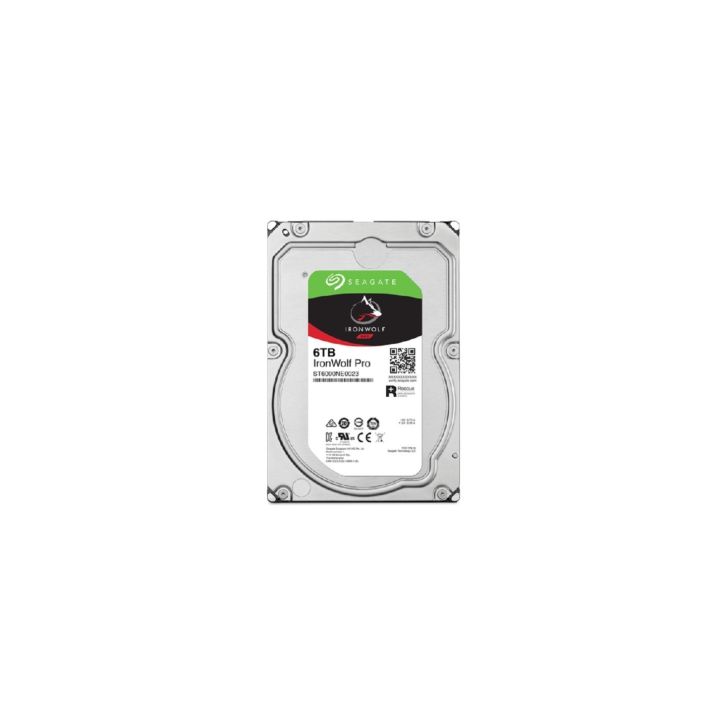 Seagate IronWolf Pro ST6000NT001 6TB 7200RPM 256MB SATA III NAS HDD (Boxed) — Buy in Cyprus with Fast Delivery