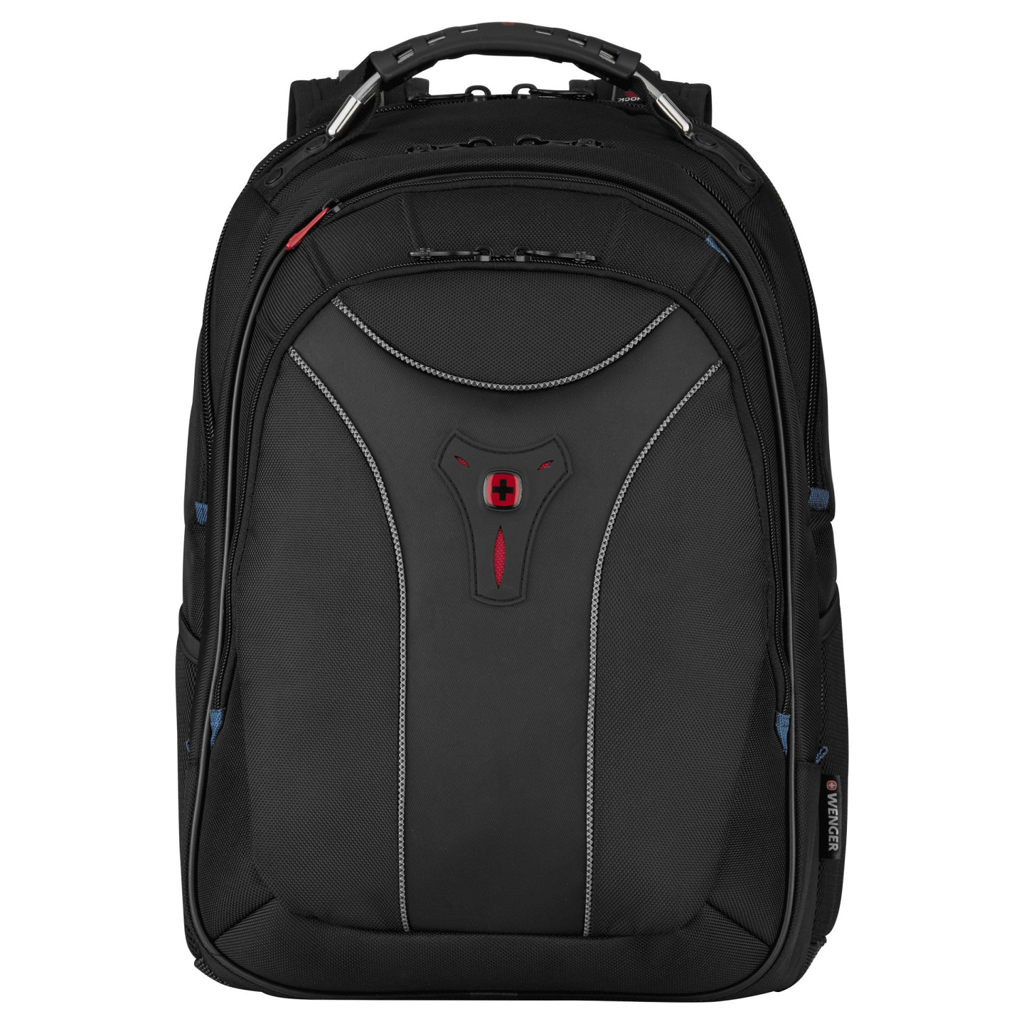 WENGER Carbon Notebook Rucksack fuer 15.6 bis 43.9cm 15.6 bis 17.3Zoll Tablet. Laptop schwarz