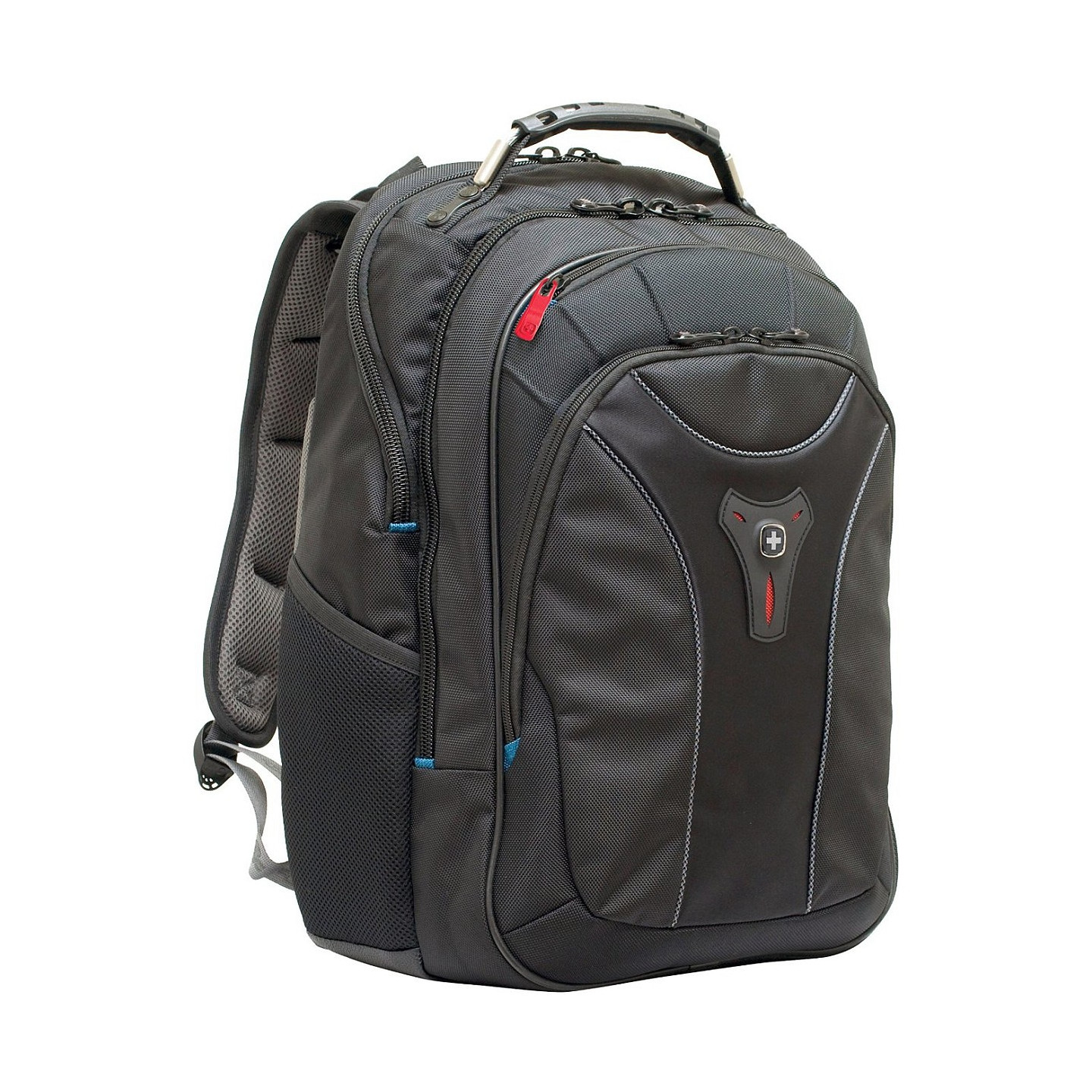 WENGER Carbon Notebook Rucksack fuer 15.6 bis 43.9cm 15.6 bis 17.3Zoll Tablet. Laptop schwarz