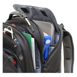 WENGER Carbon Notebook Rucksack fuer 15.6 bis 43.9cm 15.6 bis 17.3Zoll Tablet. Laptop schwarz