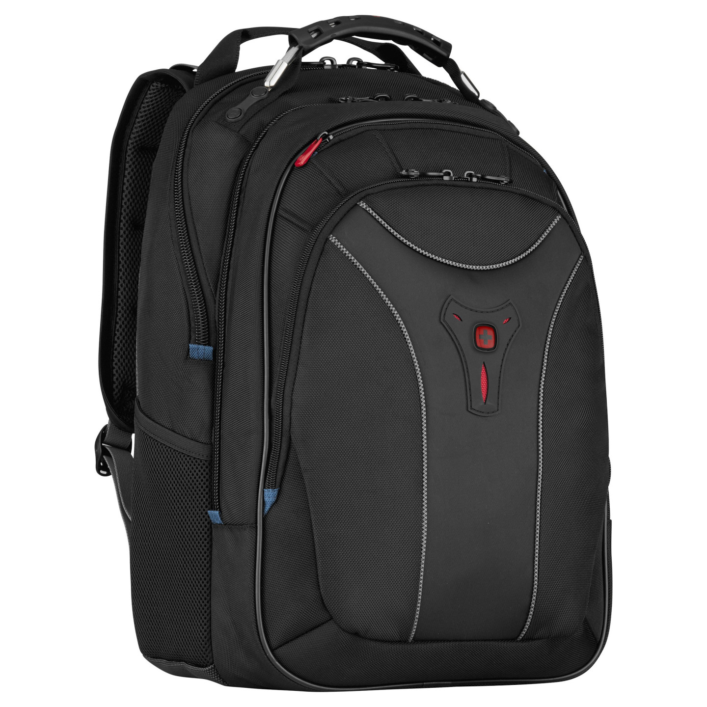 WENGER Carbon Notebook Rucksack fuer 15.6 bis 43.9cm 15.6 bis 17.3Zoll Tablet. Laptop schwarz