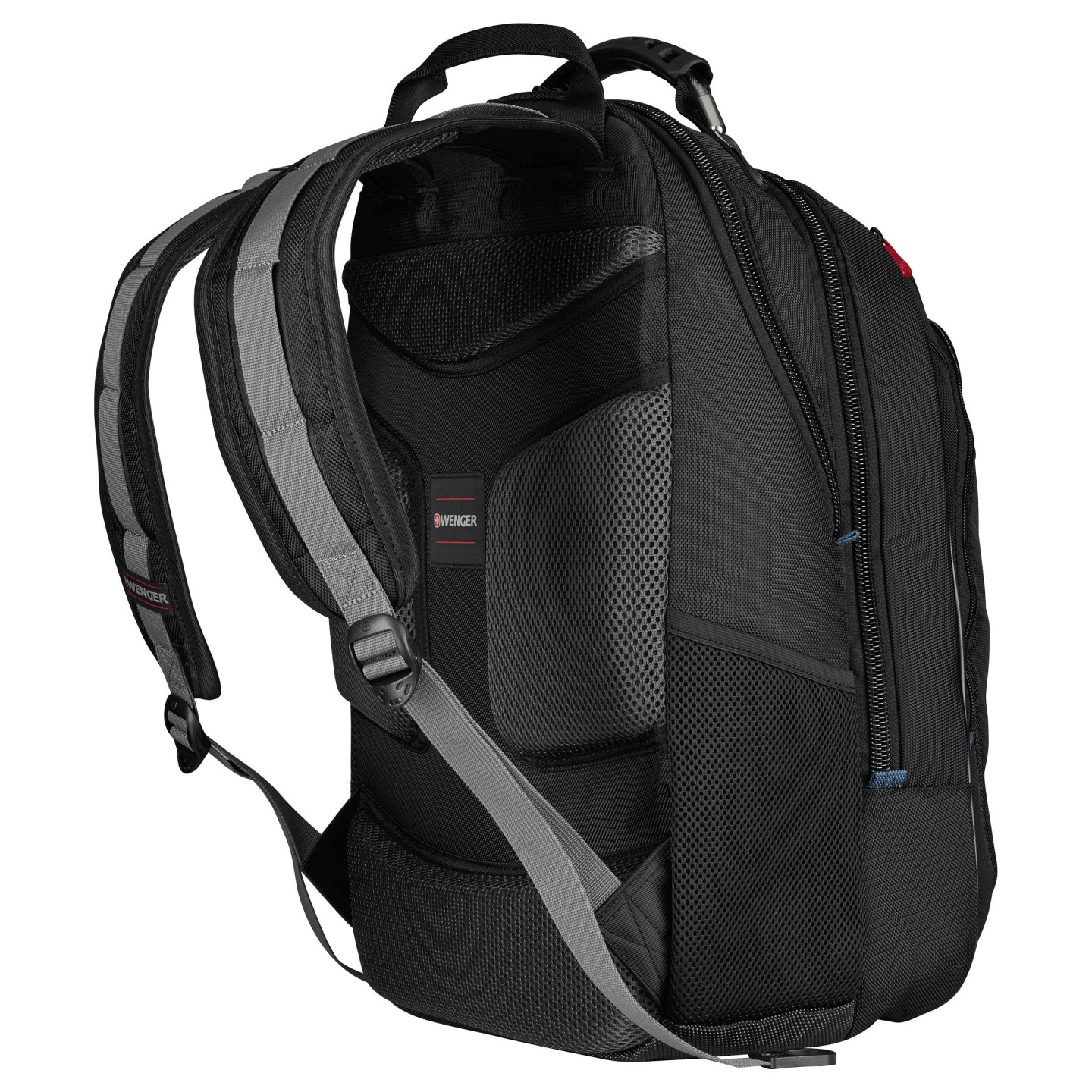 WENGER Carbon Notebook Rucksack fuer 15.6 bis 43.9cm 15.6 bis 17.3Zoll Tablet. Laptop schwarz