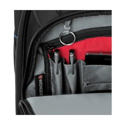 WENGER Carbon Notebook Rucksack fuer 15.6 bis 43.9cm 15.6 bis 17.3Zoll Tablet. Laptop schwarz