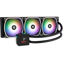 Buy Enermax Aquafusion II 360mm AIO Liquid CPU Cooler - ARGB, Black, 3x120mm Fans in Cyprus, Nicosia, Limassol, Larnaka, Pafos