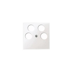 MERTEN 296519 Zentralplatte für Ankaro 4-fach Antennensteckdose — Buy in Cyprus with Fast Delivery