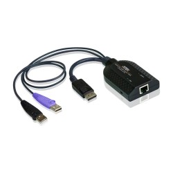 DATA KVM Modules & Accessories USB - DisplayPort to Cat5e 6 KVM Adapter Cable (CPU Module) ATEN