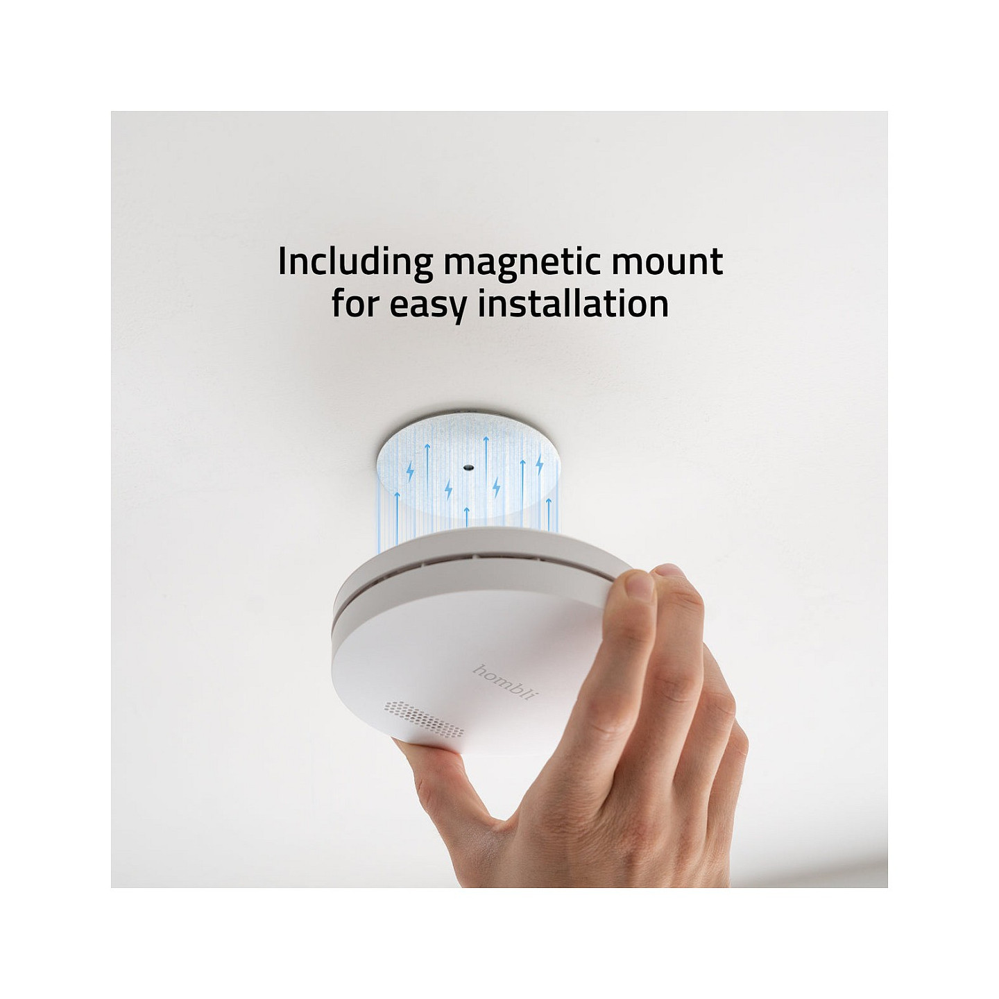 Hombli smarter Rauchmelder weiß (2+1 Promo Pack) — Buy in Cyprus with Fast Delivery