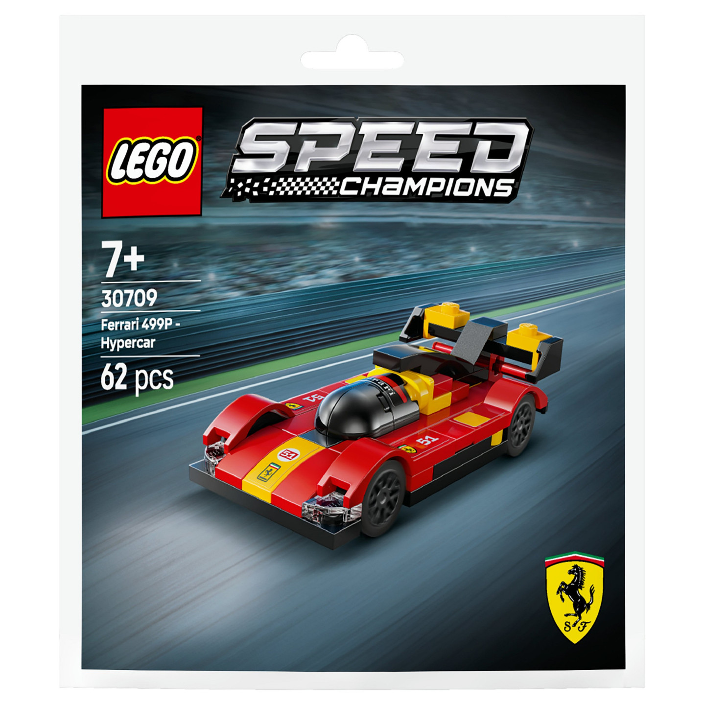LEGO 30709 Speed Champions Ferrari 499P Supersportwagen (Polybag) — Buy in Cyprus with Fast Delivery