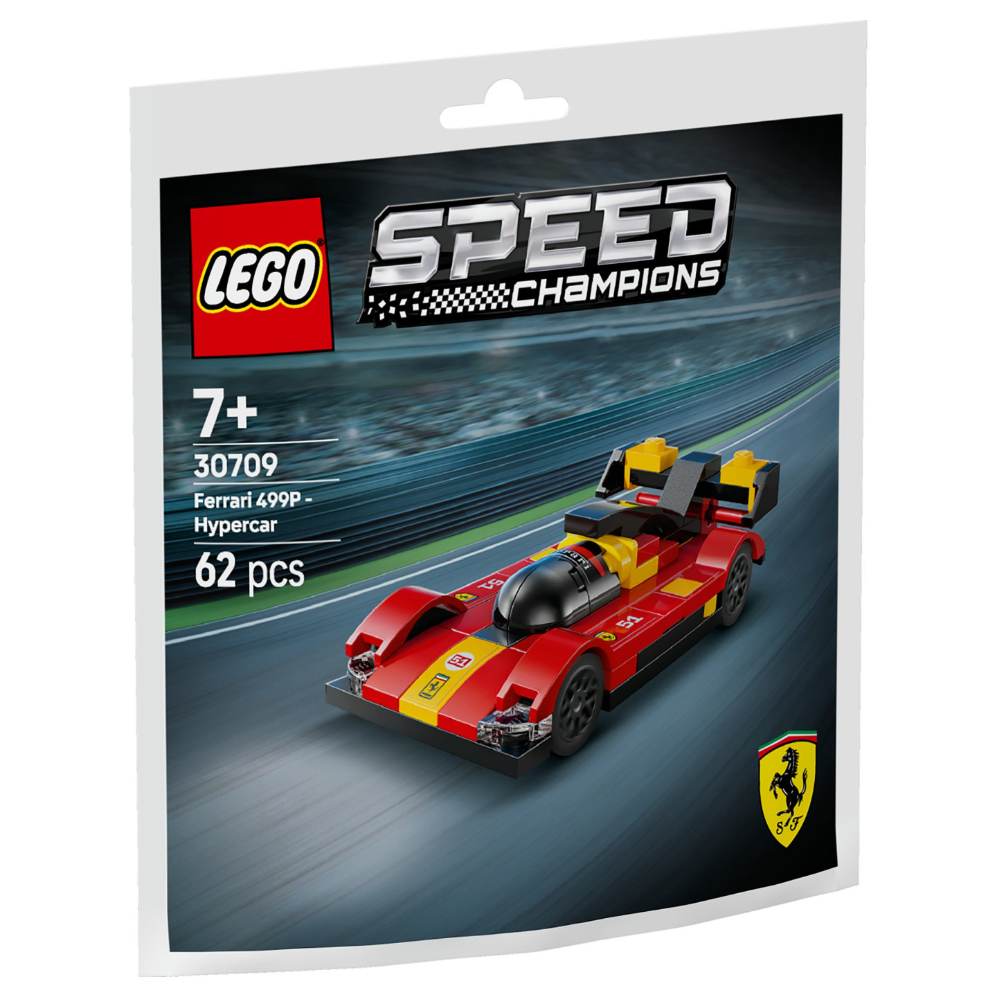 LEGO 30709 Speed Champions Ferrari 499P Supersportwagen (Polybag) — Buy in Cyprus with Fast Delivery