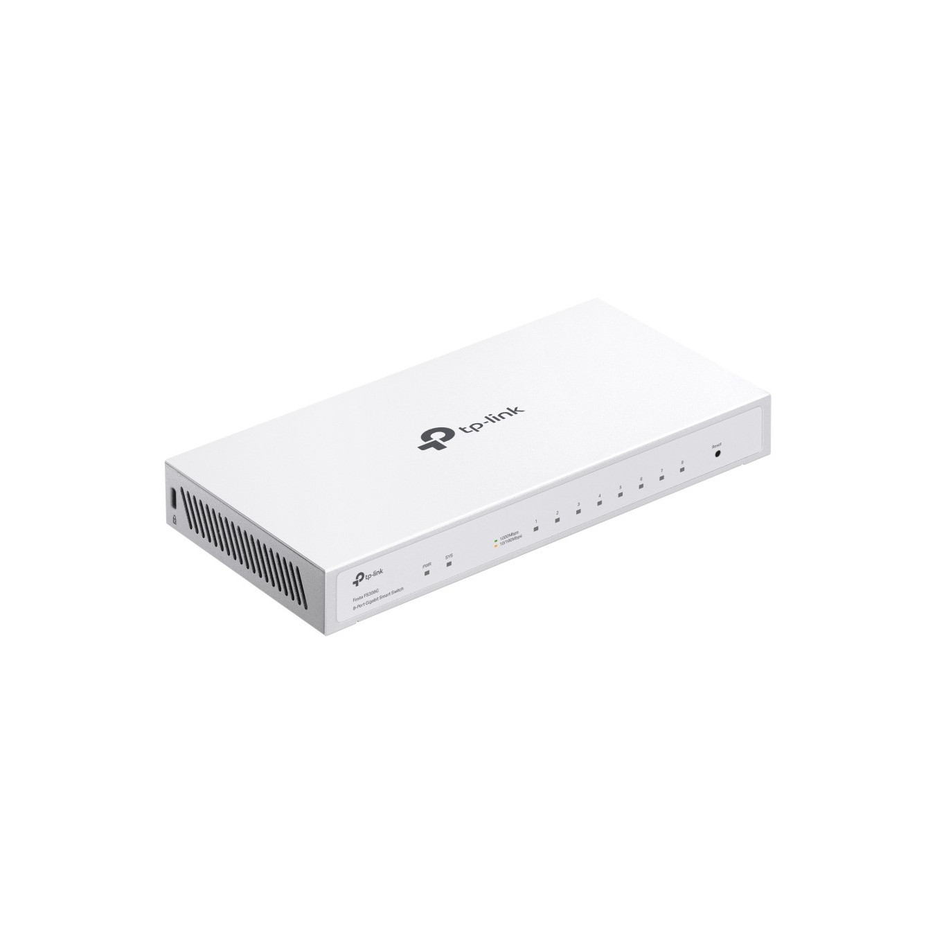 TP-Link Festa FS308G - 8-Port Gigabit L2 Managed Switch, PoE, White — Buy in Cyprus with Fast Delivery