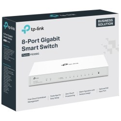 Buy TP-Link Festa FS308G - 8-Port Gigabit L2 Managed Switch, PoE, White in Cyprus, Nicosia, Limassol, Larnaka, Pafos